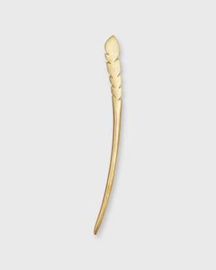 Feather Hairpin Brass