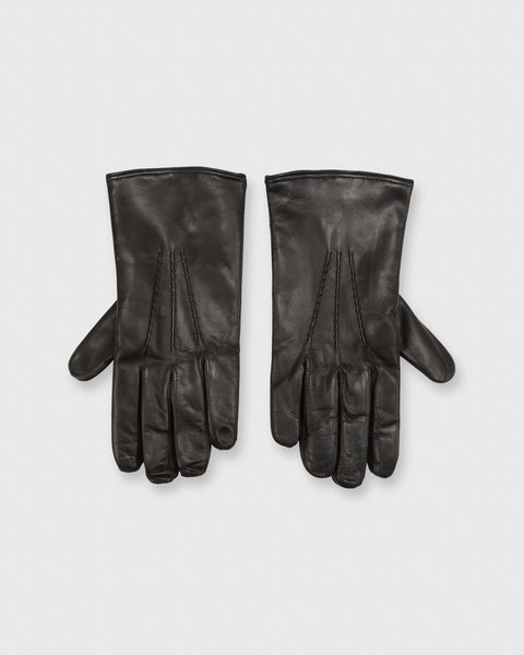 Unlined Gloves in Black Nappa Leather | Shop Sid Mashburn