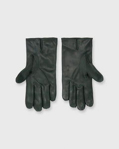 Cashmere-Lined Gloves Bottle Green Nappa Leather
