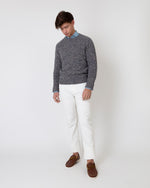 Load image into Gallery viewer, Slim Straight 5-Pocket Pant in White Corduroy
