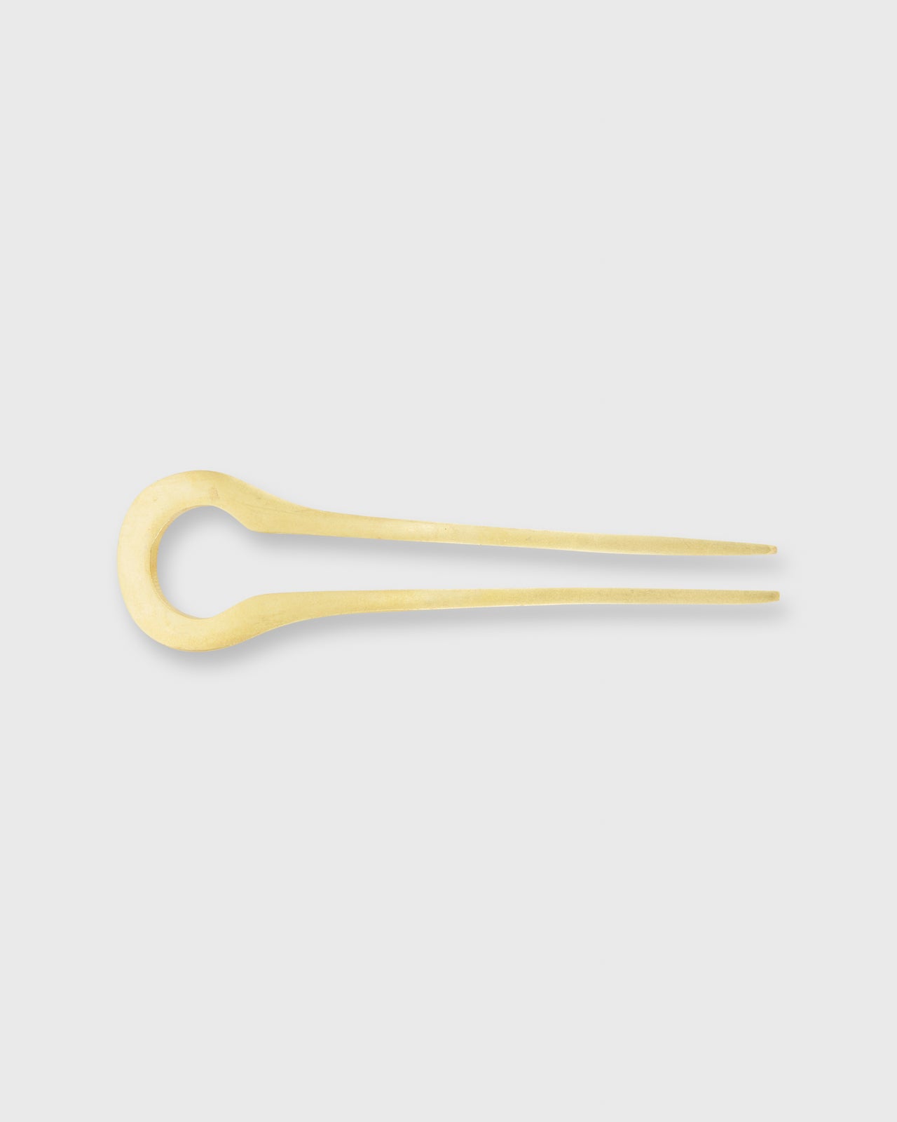 Modern Hair Hook Brass