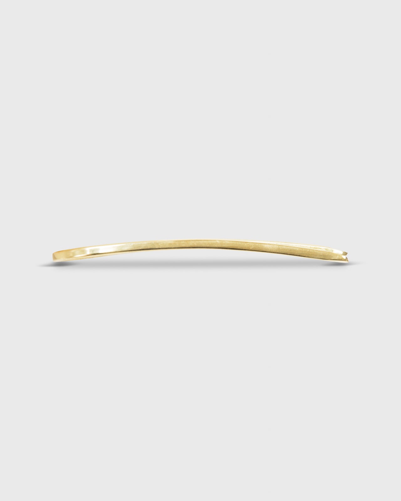 Slim Hair Hook Brass