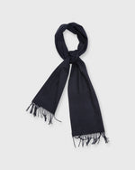 Load image into Gallery viewer, Cashmere Scarf Dark Navy
