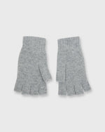 Load image into Gallery viewer, Cashmere Fingerless Gloves Silver
