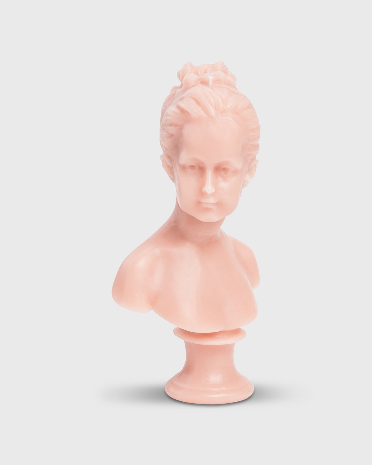 Louise Decorative Bust Candle Pink