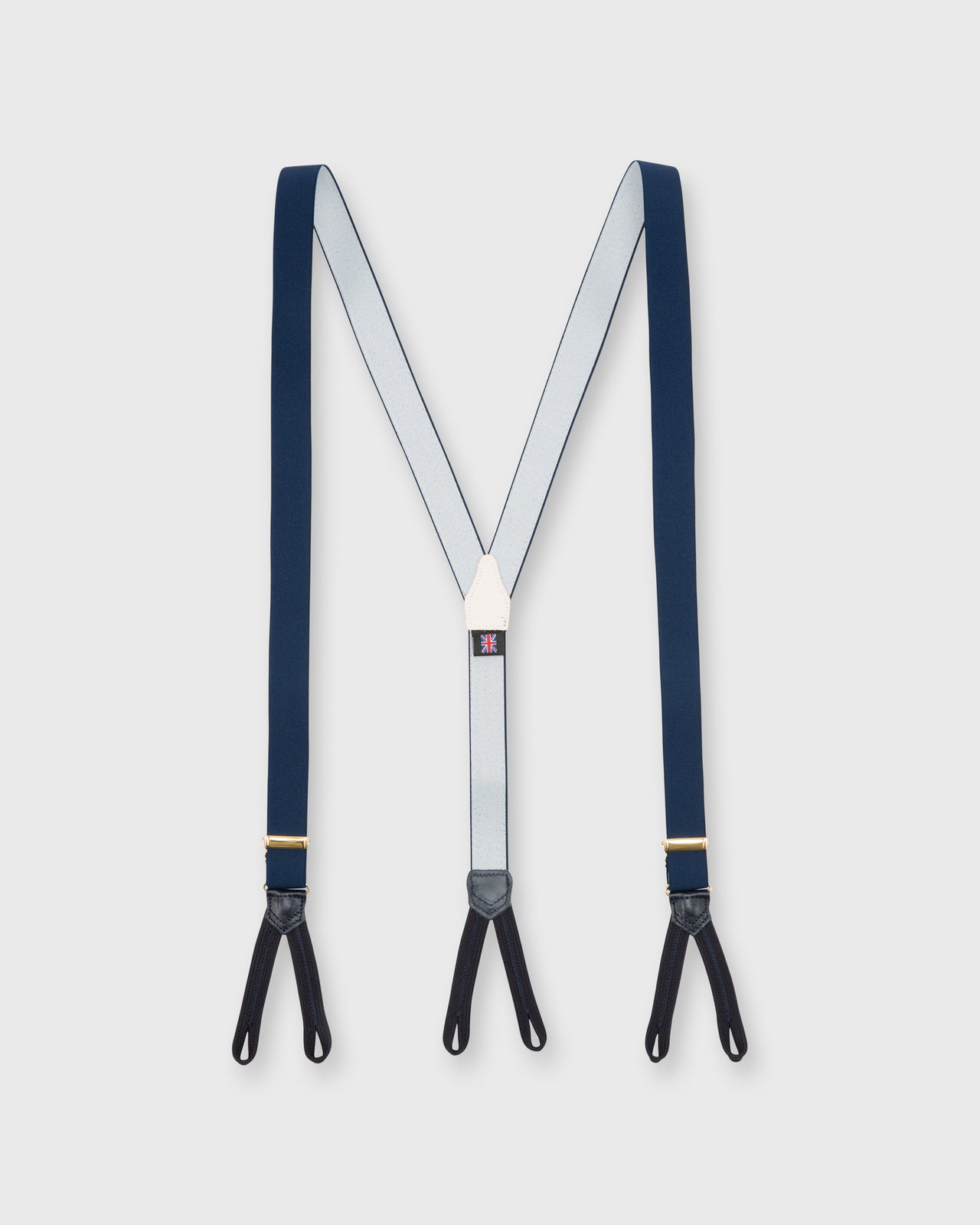 Narrow Braces Navy