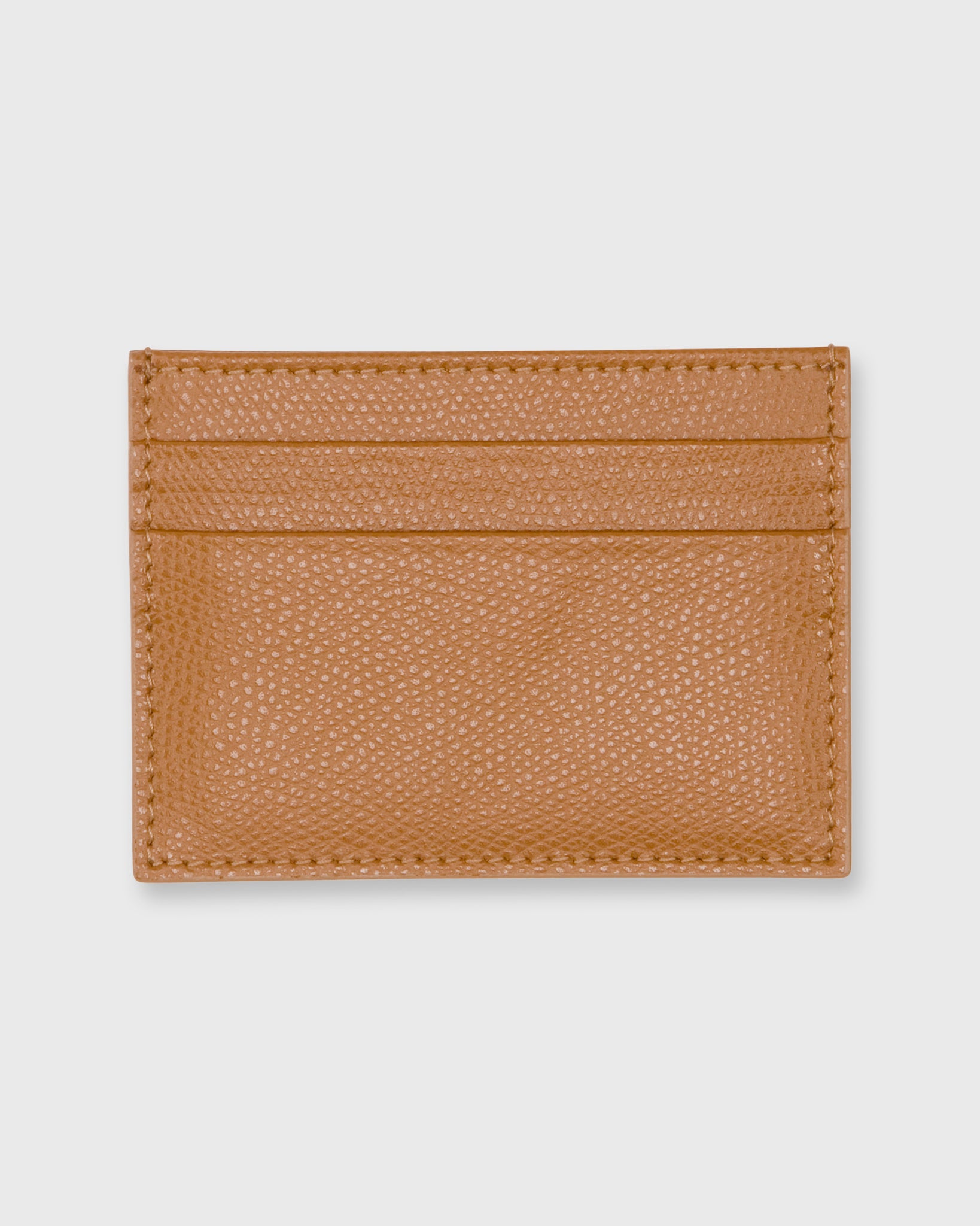 Card Holder in English Tan Leather | Shop Mashburn