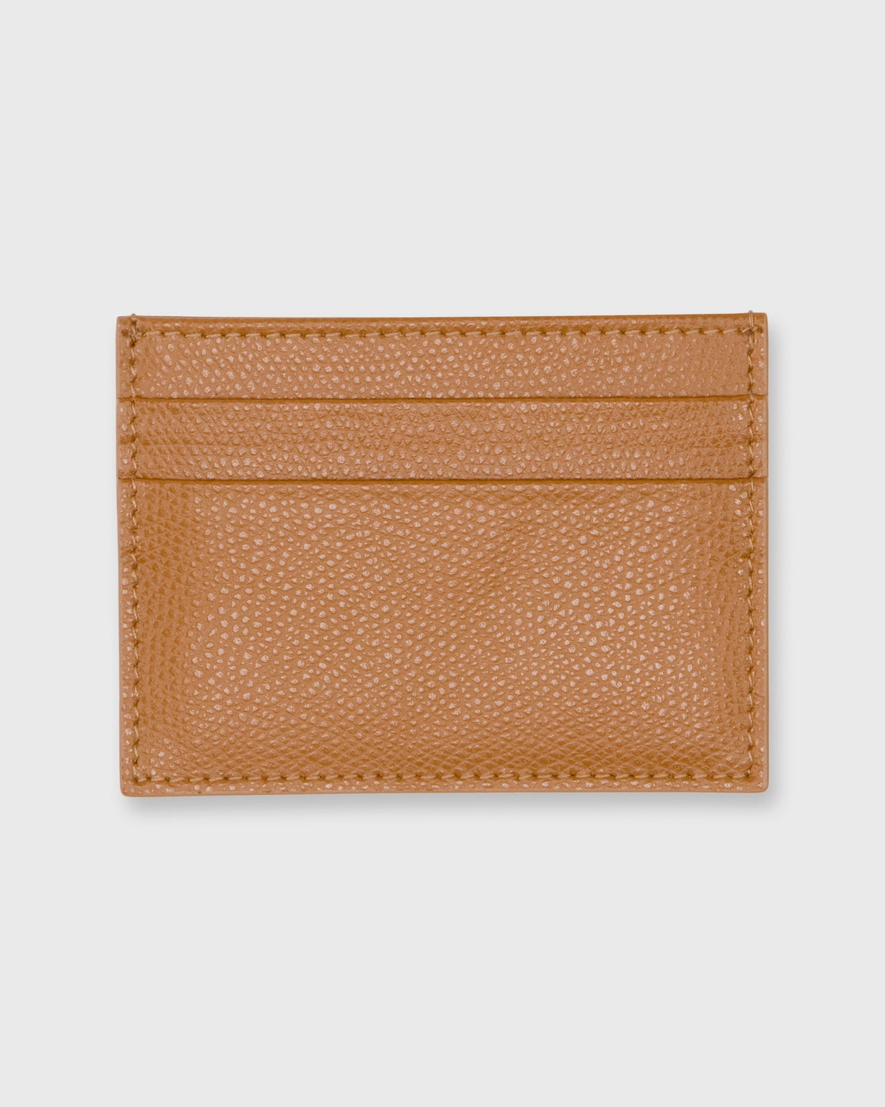 Card Holder in English Tan Leather
