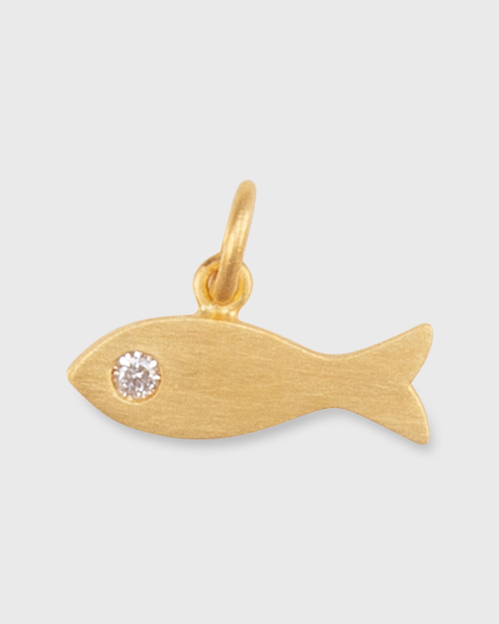 Precious Fish Pendant Gold/Diamond