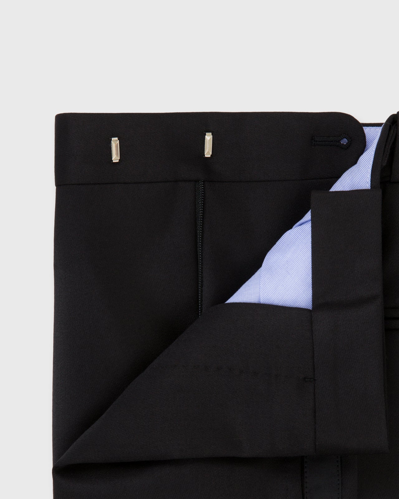 Virgil No. 3 Shawl Collar Tuxedo in Black Wool with Silk Grosgrain Trim