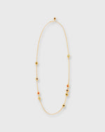 Load image into Gallery viewer, Long Daisy Chain Necklace Gold/Multi
