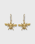Load image into Gallery viewer, Wee Bee Earrings Brass
