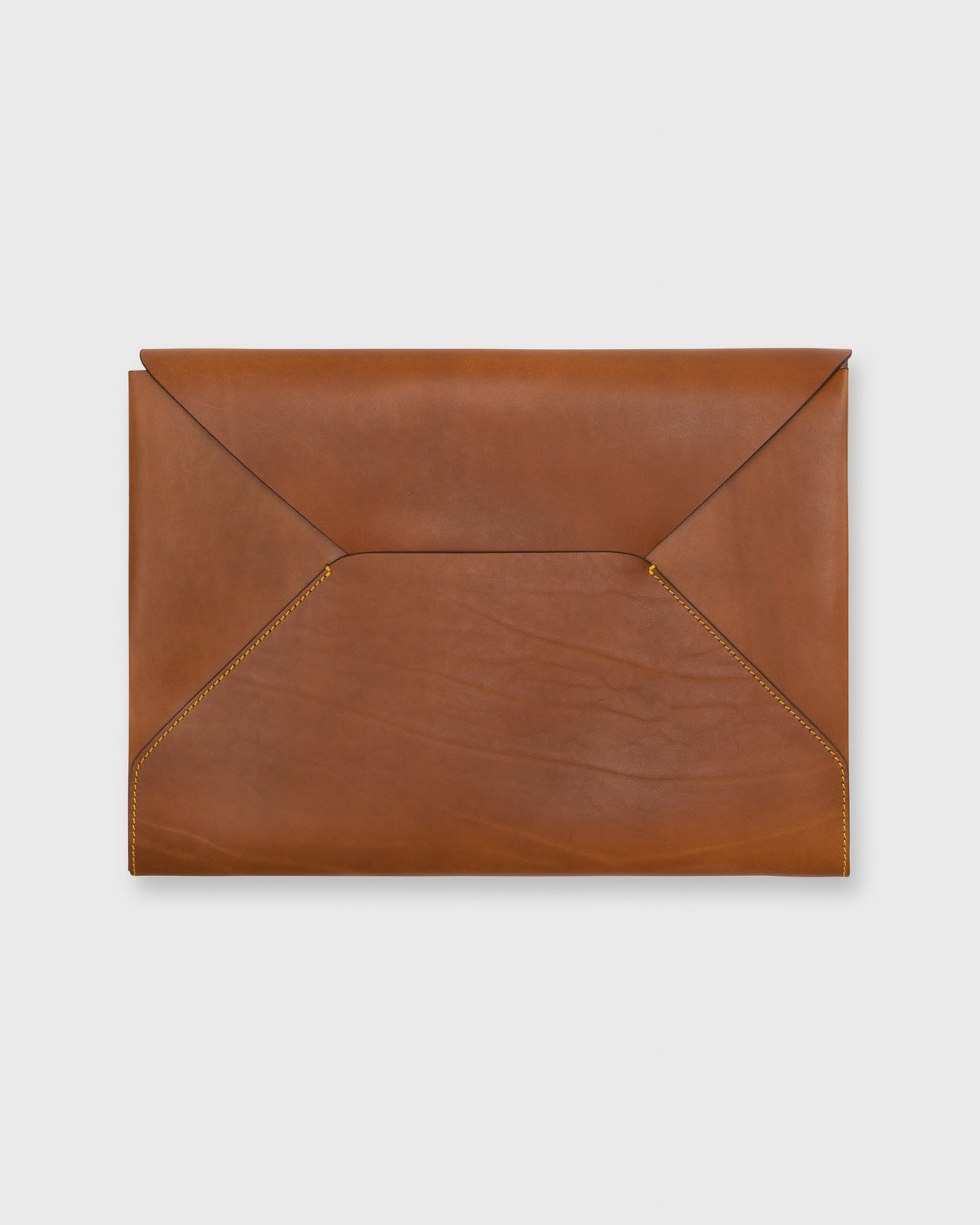 Laptop Case Tan Leather