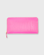 Load image into Gallery viewer, Zip Wallet Bright Pink Leather
