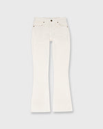 Load image into Gallery viewer, Flare Cropped 5-Pocket Jean Natural Stretch Denim

