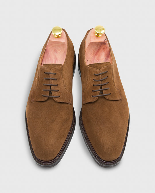 Five-Eyelet Blucher Snuff Suede