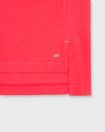 Load image into Gallery viewer, Short-Sleeved Polo Red Pima Pique
