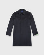 Load image into Gallery viewer, Tailored Traveler&#39;s Trench Navy Wool/Cashmere
