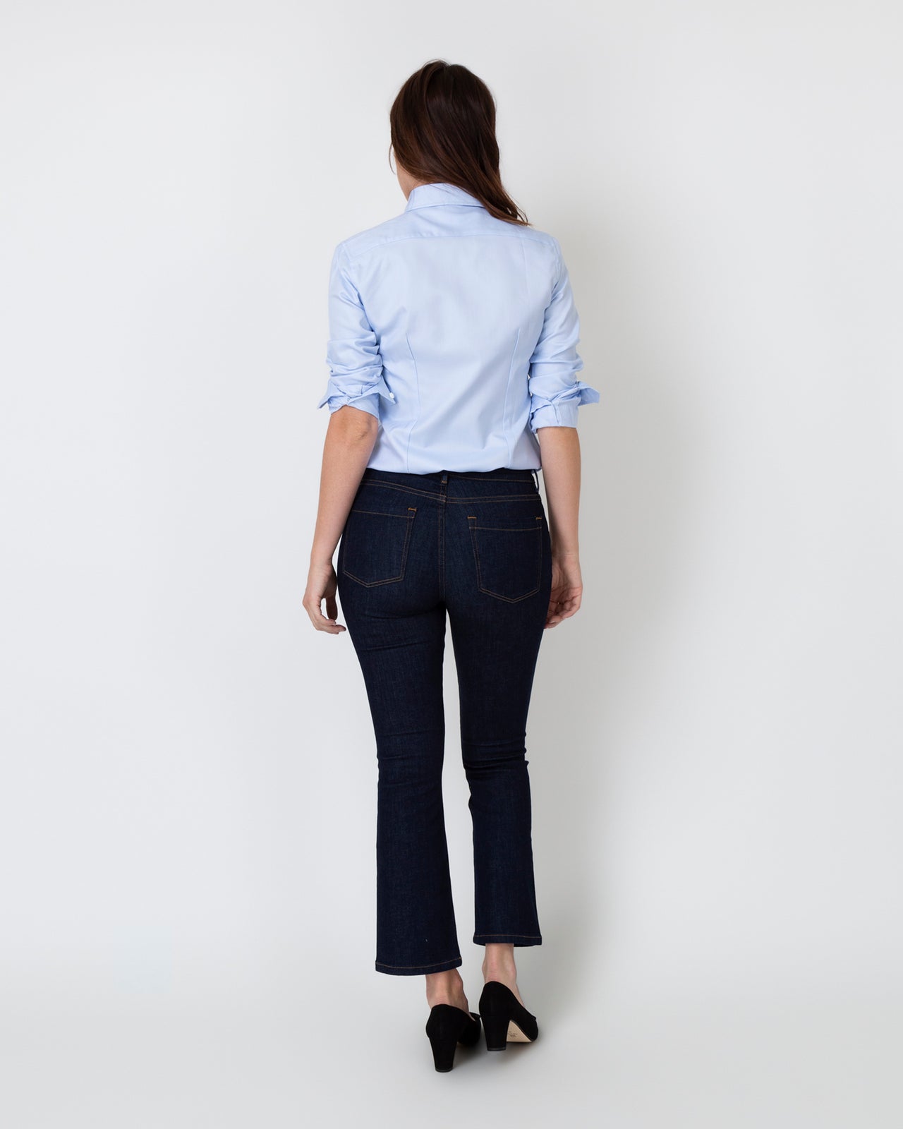 Icon Spread Shirt in Sky Blue Roxford