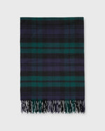 Load image into Gallery viewer, Tartan Cashmere Stole Black Watch
