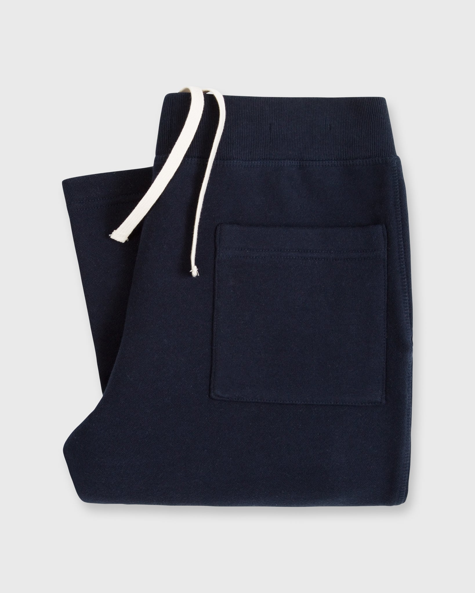 Knit Sweatpant Navy French Terry