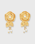 Load image into Gallery viewer, The Spritz Earrings Gold/Pearls
