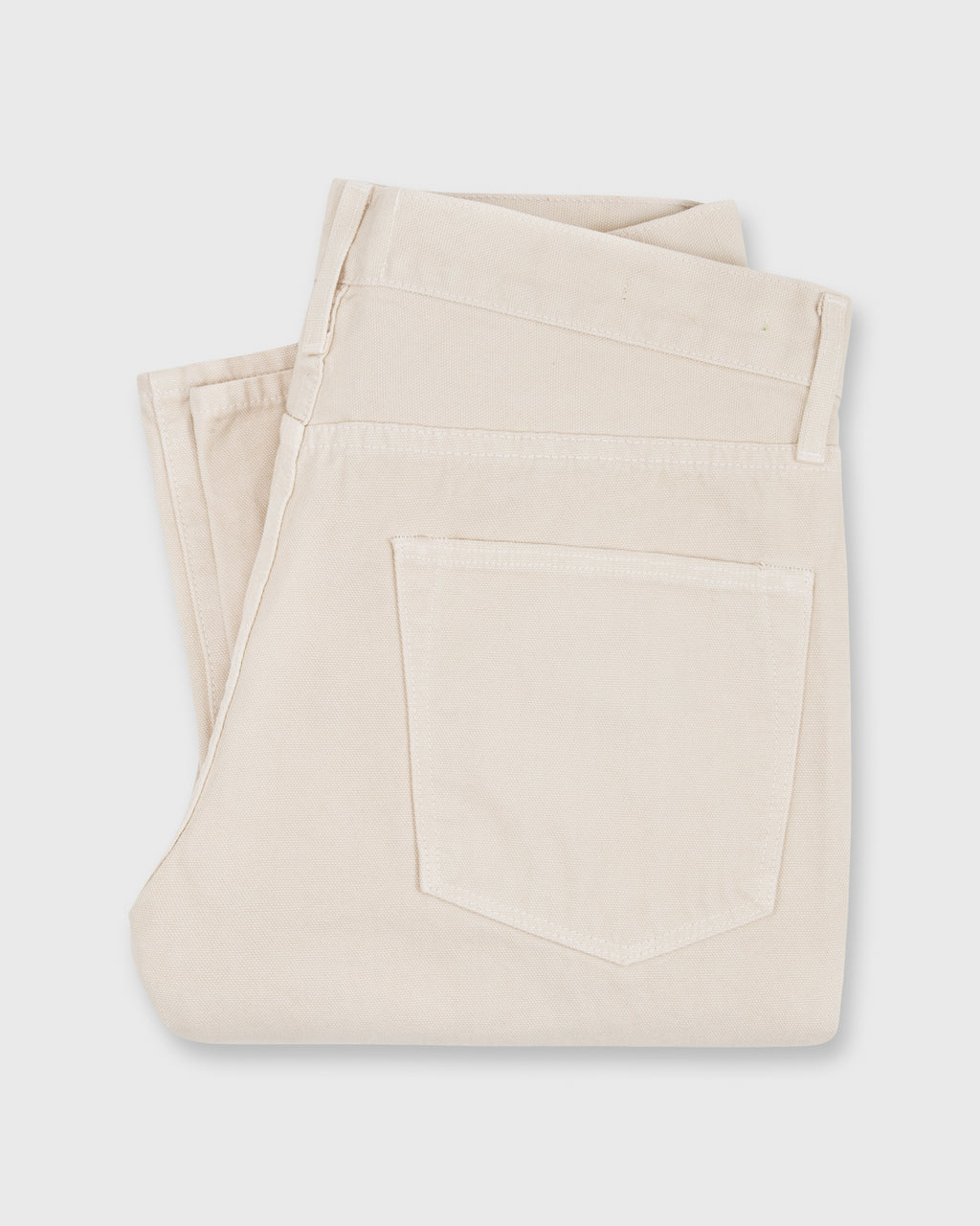 Slim Straight 5-Pocket Pant Stone Canvas