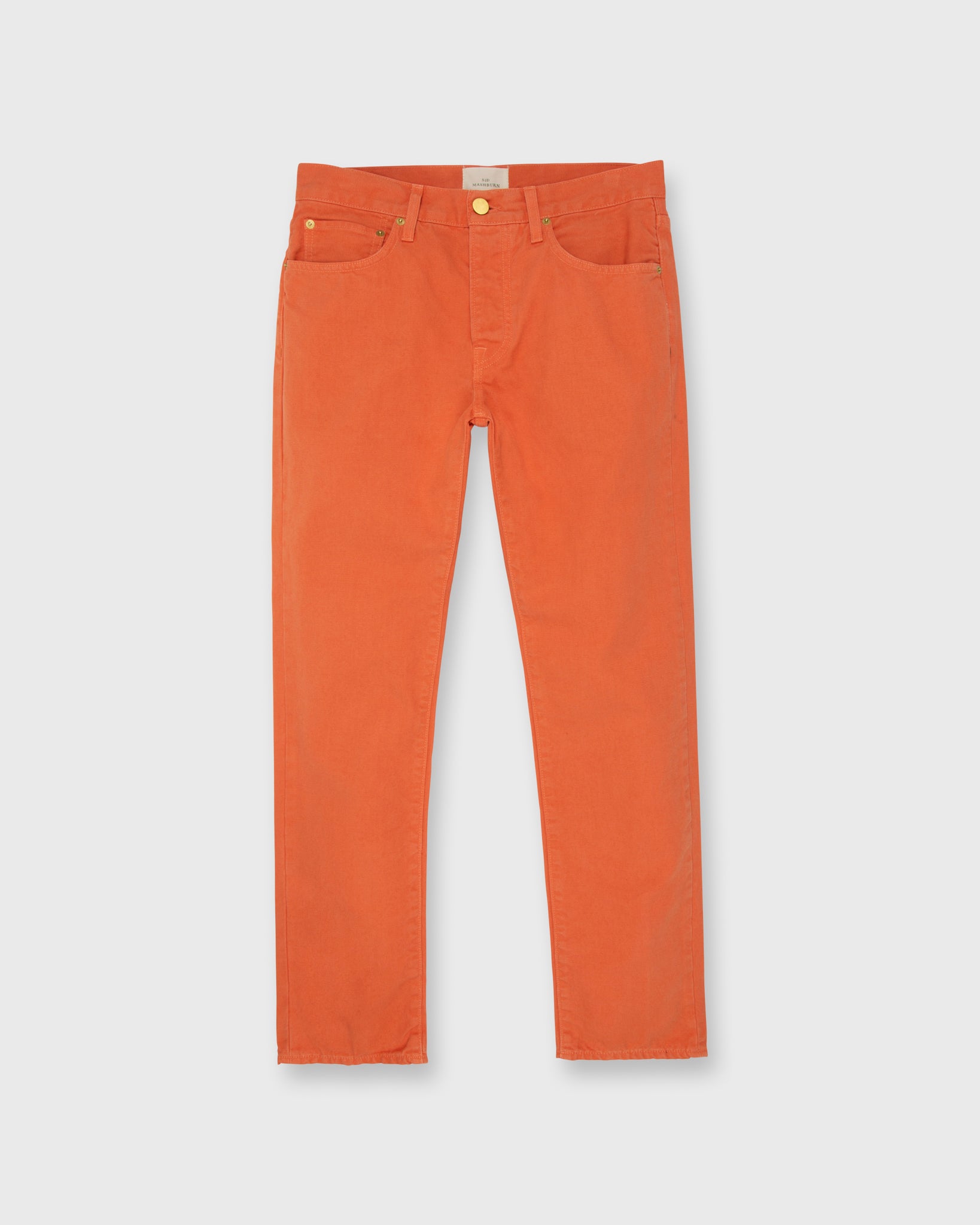 Slim Straight 5-Pocket Pant in Autumn Canvas