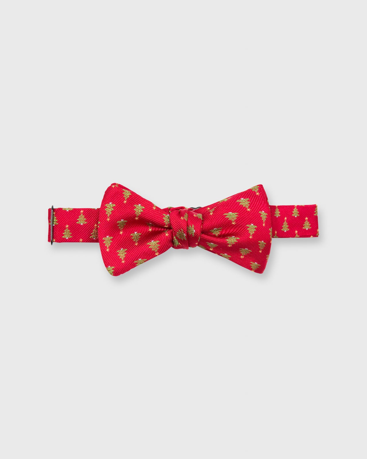 Silk Club Bow Tie Red Christmas Tree
