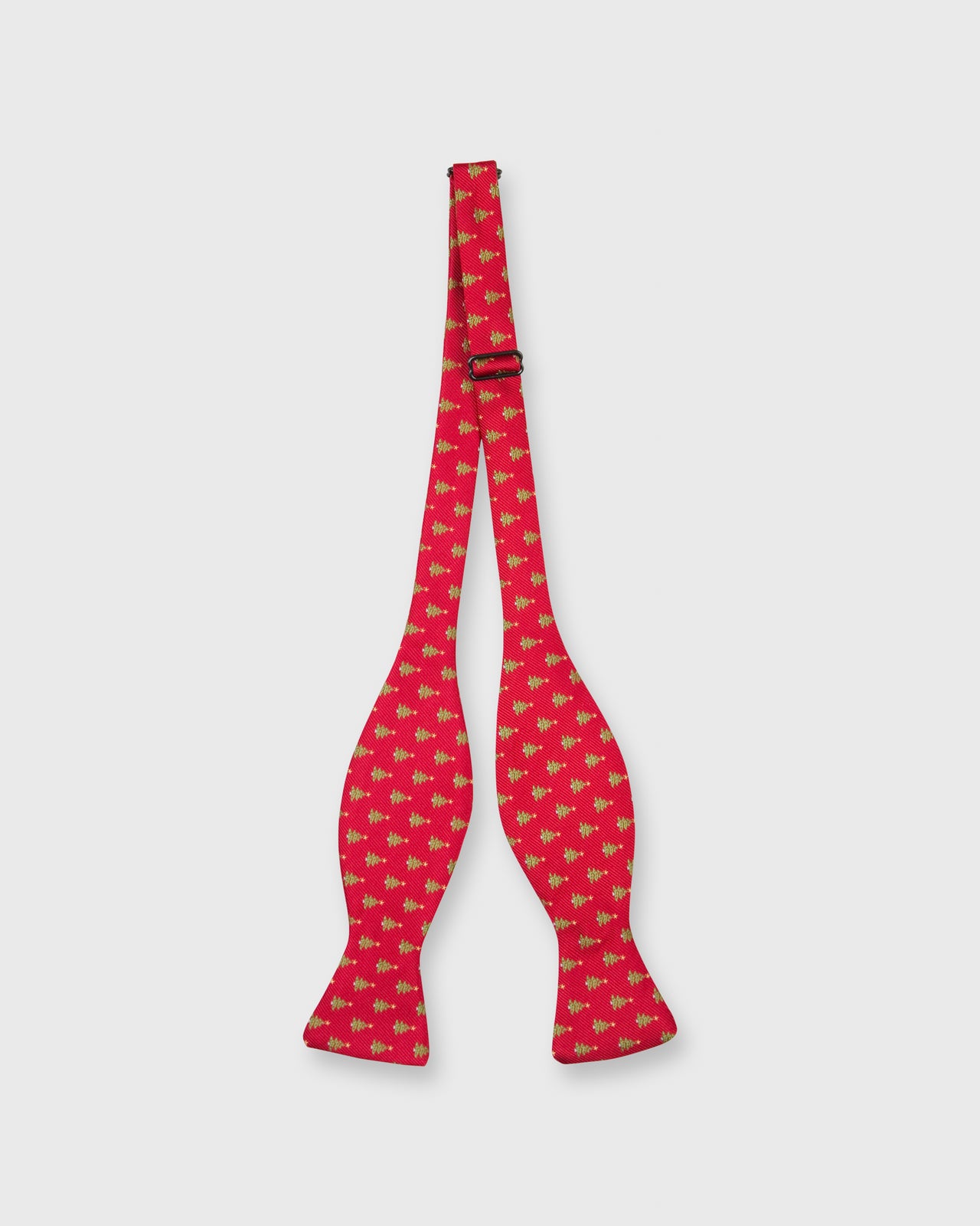 Silk Club Bow Tie Red Christmas Tree
