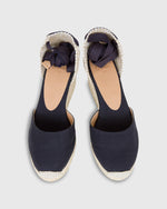 Load image into Gallery viewer, Low Carina Espadrille Navy Canvas
