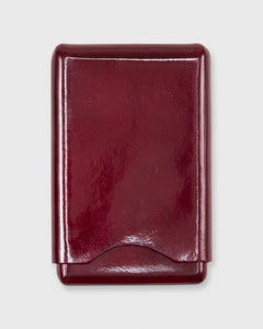 Card Case Merlot Leather