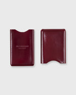 Load image into Gallery viewer, Card Case Merlot Leather
