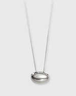 Load image into Gallery viewer, Bean Drop Necklace Sterling Silver
