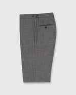 Load image into Gallery viewer, Pleated Dress Trouser Mid-Grey High-Twist
