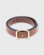 Load image into Gallery viewer, 1&quot; Reversible Conroy Bridle Belt Medium Brown
