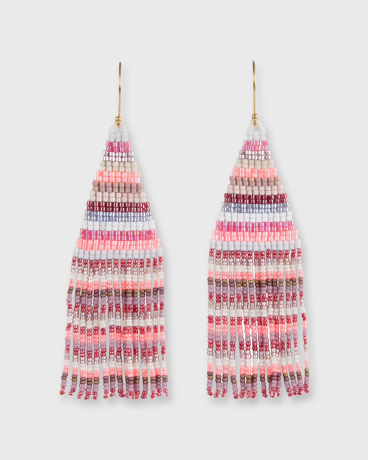 Franja Earrings Pink