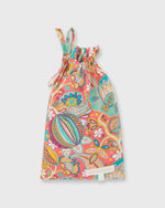 Load image into Gallery viewer, Track Short in Orange Citronella Liberty Fabric
