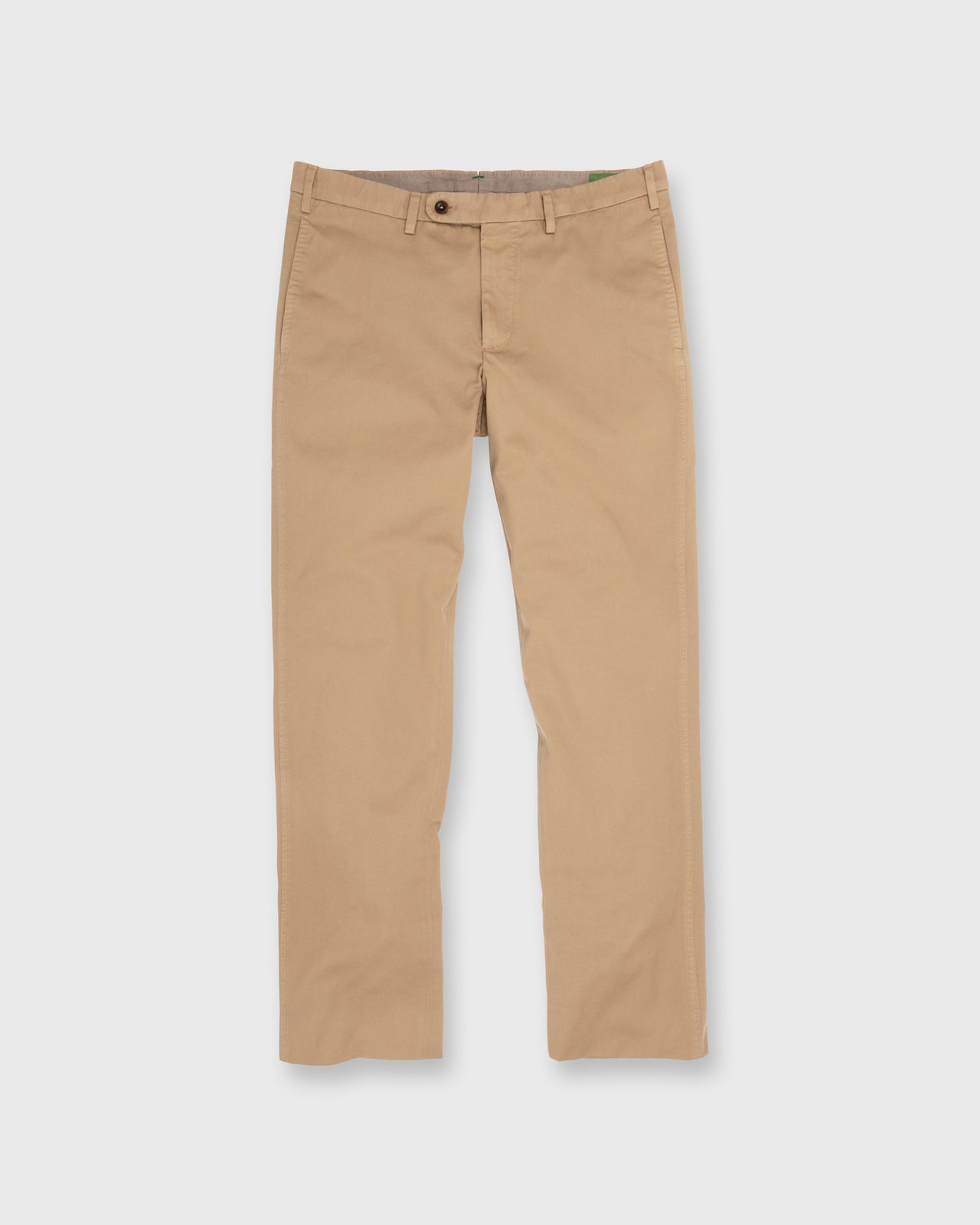 Garment-Dyed Sport Trouser in British Khaki High Ridge Twill