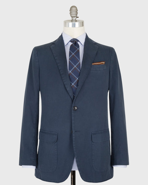 Virgil No. 1 Jacket in Pacific High Ridge Twill | Shop Sid Mashburn