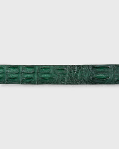 1 3/8" Hornback Crocodile Belt in Green