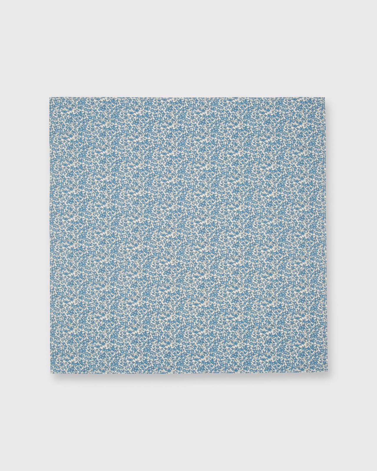 Bandana Steel Blue Chamomile Liberty Fabric