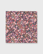 Load image into Gallery viewer, Cotton Print Pocket Square Pink Phoebe &amp; Jo Liberty Fabric
