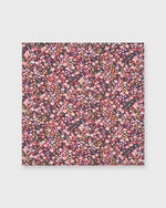 Load image into Gallery viewer, Cotton Print Pocket Square Pink Phoebe &amp; Jo Liberty Fabric
