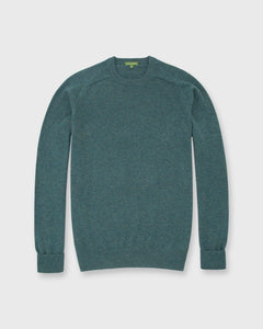 Classic Crewneck Sweater in Heather Pine Cashmere