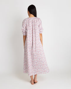 Lucy Nightdress Pink/White Devon Dance Liberty Fabric