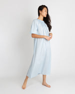Load image into Gallery viewer, Lucy Nightdress Pale Blue Cotton Lawn
