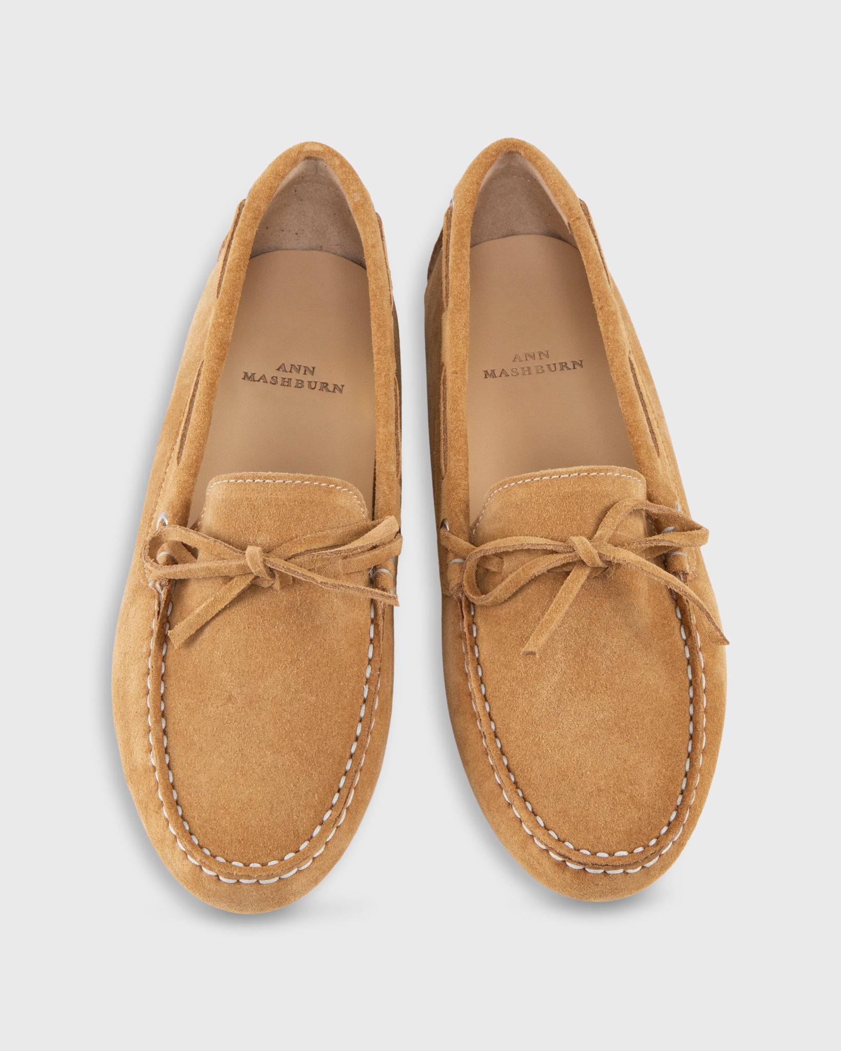Driving Moccasin in Camel Suede