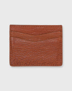 Load image into Gallery viewer, Card Holder Cognac Sharkskin Leather
