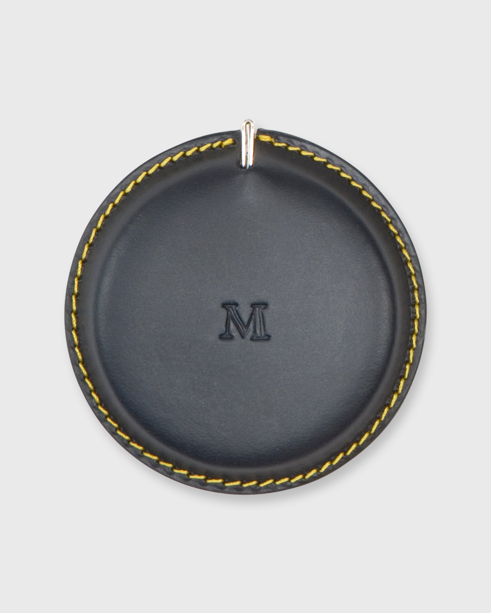 Tape Measure in Navy Leather